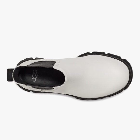 UGG Waterproof Leather Ashton Chelsea boots - White Size 7 - Picture 2 of 5